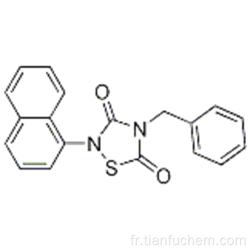 4-benzyl-2- (naphtalène-1-yl) - [1,2,4] thiadiazolidine-3,5-dione CAS 865854-05-3